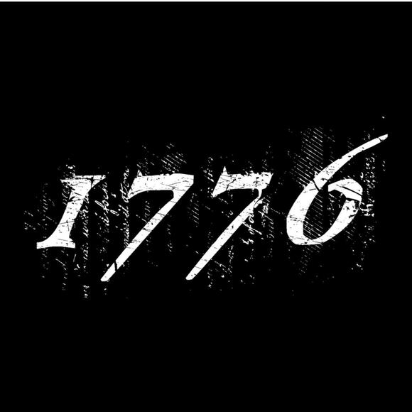 Men’s patriotic hoodie by Grunt Style, new “1776”, American flag design Size - M - Picture 7 of 7